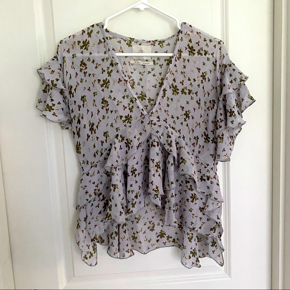 Urban Outfitters Flutter Top